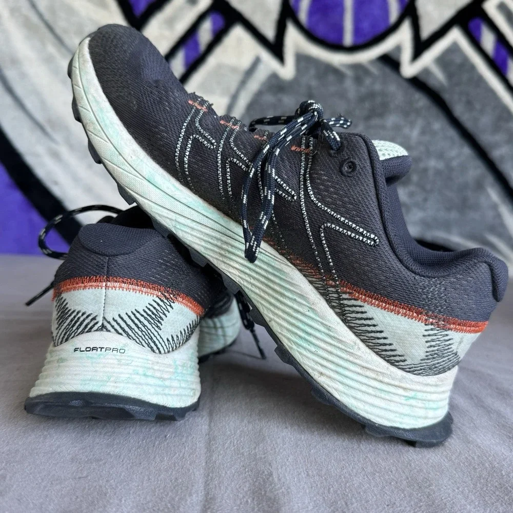 Size 8 - Merrell MOAB Flight Womens Vibram Mesh Hiking‎ Shoe J066816 Navy Blue